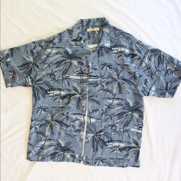 Tommy Bahama silk shirt - Picture 2 of 3